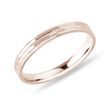 CARVED WOMEN'S WEDDING BAND IN ROSE GOLD - ROSE GOLD RINGS - RINGS