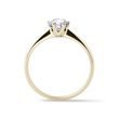 CLASSIC ENGAGEMENT DIAMOND RING IN GOLD - BRILLIANT CUT DIAMOND ENGAGEMENT RINGS - ENGAGEMENT RINGS