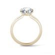 LUXURIÖSER RING MIT LABOR-DIAMANT IN GELBGOLD - RINGE MIT LAB GROWN DIAMANTEN - VERLOBUNGSRINGE