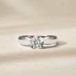VERLOBUNGSRING MIT 1,0 CT LABORDIAMANT IN WEISSGOLD - RINGE MIT LAB GROWN DIAMANTEN - VERLOBUNGSRINGE