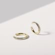 SINGLE NÁUŠNICE EAR CUFF S DIAMANTY VE ŽLUTÉM ZLATĚ - NÁUŠNICE EAR CUFF - NÁUŠNICE