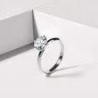 1CT LAB GROWN DIAMOND RING IN WHITE GOLD - RINGS WITH LAB-GROWN DIAMONDS - ENGAGEMENT RINGS