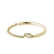 DIAMOND BEZEL CHAIN RING IN YELLOW GOLD - DIAMOND RINGS{% if category.pathNames[0] != product.category.name %} - {% endif %}