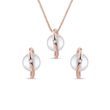 ENSEMBLE DE BIJOUX SERTIS DE PERLES - PARURES DE PERLES - PERLES