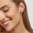 HEART-SHAPED EARRINGS IN ROSE GOLD - ROSE GOLD EARRINGS - EARRINGS