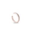 SINGLE NÁUŠNICE EAR CUFF Z RUŽOVÉHO ZLATA S DIAMANTMI - NÁUŠNICE EAR CUFF - NÁUŠNICE