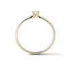 RING WITH YELLOW DIAMOND IN 14K YELLOW GOLD - FANCY DIAMOND ENGAGEMENT RINGS - ENGAGEMENT RINGS