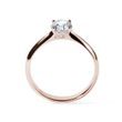 OVAL CUT DIAMOND ENGAGEMENT RING IN ROSE GOLD - DIAMOND ENGAGEMENT RINGS - ENGAGEMENT RINGS