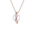 PEARL AND DIAMOND PENDANT IN 14KT GOLD - PEARL PENDANTS{% if category.pathNames[0] != product.category.name %} - {% endif %}