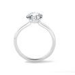 WHITE GOLD LAB GROWN DIAMOND ENGAGEMENT RING - RINGS WITH LAB-GROWN DIAMONDS - ENGAGEMENT RINGS