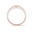 VERLOBUNGSRING MIT DIAMANT AUS 14KT ROSÉGOLD - VERLOBUNGSRINGE MIT BRILLANT - VERLOBUNGSRINGE