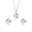GOLD JEWELRY SET WITH LAB GROWN DIAMONDS - JEWELRY SETS - FINE JEWELRY