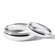 ORIGINELLE MILLGRIFF-TRAURINGE IN 14KT WEISSGOLD - WEISSGOLDENE TRAURINGE IM SET - TRAURINGE