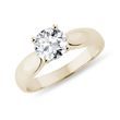 VERLOBUNGSRING MIT 1,0 CT LABORDIAMANT IN GELBGOLD - RINGE MIT LAB GROWN DIAMANTEN - VERLOBUNGSRINGE