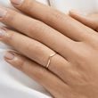 CURVED ROSE GOLD RING - ROSE GOLD RINGS - RINGS