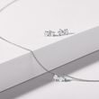WHITE GOLD NECKLACE WITH BRILLIANTS - DIAMOND NECKLACES - NECKLACES