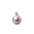 ANHÄNGER MIT VIOLETTER MING-PERLE IN 14-KARÄTIGEM ROSÉGOLD - MAGNETISCHE HALSKETTEN - KETTEN