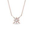 COLLIER POLARIS EN OR ROSE ET DIAMANTS - COLLIERS AVEC DIAMANTS - COLLIERS