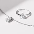 HALSKETTE AUS WEISSGOLD MIT EINEM 1 CT LABOR-DIAMANTEN - KETTEN MIT DIAMANTEN - KETTEN