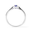 SAPPHIRE AND DIAMOND RING - SAPPHIRE RINGS - RINGS