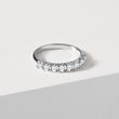 ALLIANCE ÉTERNITÉ EN OR BLANC ET DIAMANTS - ALLIANCES DE MARIAGE AVEC DIAMANTS - ALLIANCES DE MARIAGE