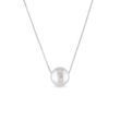 FRESHWATER PEARL NECKLACE IN WHITE GOLD - PEARL PENDANTS - PEARL JEWELRY