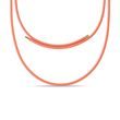 WANDELBARE MAGNETKETTE IN ORANGE - MAGNETISCHE KORDELN - KETTEN