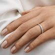WHITE GOLD DIAMOND ETERNITY WEDDING RING - WOMEN'S WEDDING RINGS - WEDDING RINGS