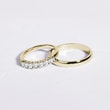 INFINITY WEDDING RING IN YELLOW GOLD - RINGS FOR HIM - WEDDING RINGS