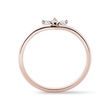 TRIPLE MARQUISE DIAMOND RING IN ROSE GOLD - ENGAGEMENT DIAMOND RINGS - ENGAGEMENT RINGS