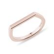 MINIMALISTISCHER KLEINER FINGER RING IN ROSEGOLD - RINGE ROSÉGOLD - RINGE