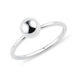 GOLDEN BALL RING IN WHITE GOLD - WHITE GOLD RINGS{% if category.pathNames[0] != product.category.name %} - {% endif %}