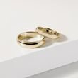 EHERING FÜR MÄNNER MIT ORIGINELLEN DETAILS IN 14KT GELBGOLD - TRAURINGE FÜR HERREN - TRAURINGE