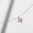 POLARIS STAR DIAMOND WHITE GOLD NECKLACE - DIAMOND NECKLACES - NECKLACES