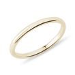 SIMPLE YELLOW GOLD BAND WITH A HIGH-GLOSS FINISH - WOMEN'S WEDDING RINGS - WEDDING RINGS