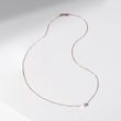 FRESHWATER PEARL NECKLACE IN ROSE GOLD - PEARL PENDANTS - PEARL JEWELLERY