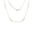 COLLIER EN OR ET DÉTAILS GÉOMÉTRIQUES - CHAÎNES EN OR - COLLIERS