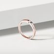 VERLOBUNGSRING MIT DIAMANT AUS 14KT ROSÉGOLD - VERLOBUNGSRINGE MIT BRILLANT - VERLOBUNGSRINGE