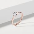 CLASSIC DIAMOND RING IN ROSE GOLD - SOLITAIRE ENGAGEMENT RINGS - ENGAGEMENT RINGS