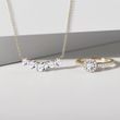 LUXURY DIAMOND NECKLACE MADE OF YELLOW GOLD - DIAMOND NECKLACES - NECKLACES