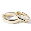 ENSEMBLE D'ALLIANCES EN OR JAUNE AVEC DIAMANTS LATÉRAUX - ENSEMBLE D’ALLIANCES EN OR JAUNE - ALLIANCES DE MARIAGE