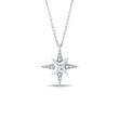 POLARIS STAR DIAMOND WHITE GOLD NECKLACE - DIAMOND NECKLACES - NECKLACES