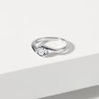 0,5CT DIAMOND RING IN WHITE GOLD - BRILLIANT CUT DIAMOND ENGAGEMENT RINGS - ENGAGEMENT RINGS