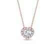HERZ-HALSKETTE MIT DIAMANTEN IN ROSÉGOLD - KETTEN MIT DIAMANTEN - KETTEN