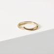 14K YELLOW GOLD CHEVRON RING - WOMEN'S WEDDING RINGS - WEDDING RINGS