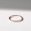 WEDDING RING IN ROSE GOLD WITH DIAMOND - WOMEN'S WEDDING RINGS - WEDDING RINGS