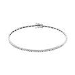 DIAMOND TENNIS BRACELET IN 14K WHITE GOLD - TENNIS BRACELETS - BRACELETS