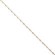 LONG 45 CM CHAIN IN 14K YELLOW GOLD - GOLD CHAINS - NECKLACES