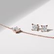 SCHMUCKSET MIT IM LABOR GEZÜCHTETEN DIAMANTEN IN ROSÉGOLD - SCHMUCK-SETS - SCHMUCK