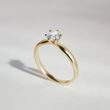 VERLOBUNGSRING MIT BRILLANT AUS GELBGOLD - VERLOBUNGSRINGE MIT BRILLANT - VERLOBUNGSRINGE